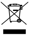 Symbol odděleného sběru baterií